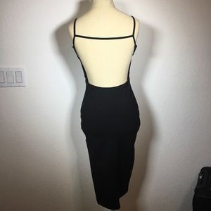 MINKPINK Dresses - Backless Minkpink dress with thigh high slit MINKPINK Dresses - Backless Minkpink dress with thigh high slit